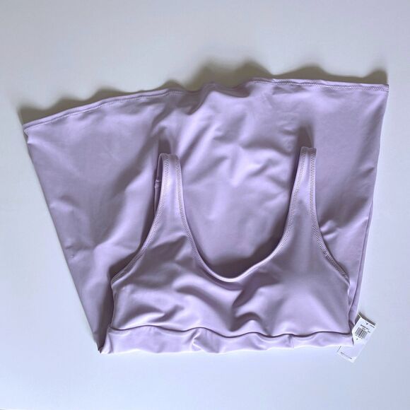 NWT Lavender Swim Dress L Year-Round Swimming High Coverage Swimsuit One-Piece - Picture 4 of 9